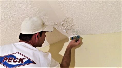 textured ceiling repair